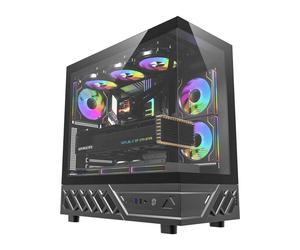 Caja PC DarkFlash DS950 Negra + 6 Ventiladores ATX/M-ATX/ITX