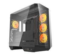 Caja PC Darkflash DY470 Big Tower Negra + 4 Ventiladores ARGB + Soporte GPU