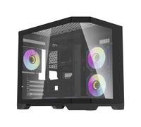 Caja PC Darkflash FT418 Mini Tower 6 ventiladores ARGB Negro