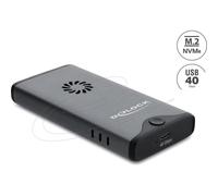 Caja PC Delock SSD M.2 Metal Thunderbolt 3/4/5 USB-C 40 Gbps