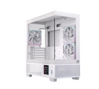 Caja PC Einarex PRISMA SM501D RGB Micro Torre Blanca cristal templado