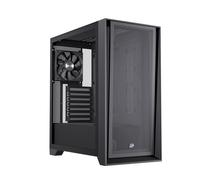 Caja PC Einarex Pulse P600 Core Black panel intercambiable malla/cristal templado, soporte 6 ventiladores, refrigeración líquida 360mm, vidrio lateral