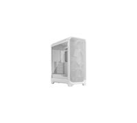 Caja PC - FRACTAL DESIGN - Meshify 3 TG - E-ATX (277 mm) - 3 ventiladores - USB Tipo C de 20 Gbps - Blanco
