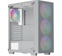 Caja PC Gaming Aerocool B509A Flow ARGB Blanco Vidrio Templado