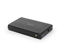 Caja PC Gembird EE3-U3S-3 3.5" Aluminio Negro USB 3.2 Gen 1