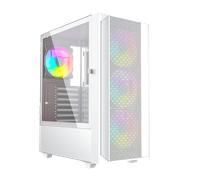 Caja PC - Gembird - Fornax 4000 - Blanco - Refrigeración ARGB - Midi ATX