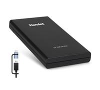 Caja PC Hamlet HXD25U30-CX 2.5" Plástico Negro USB-A y USB-C