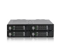 Caja PC Icy Dock ToughArmor MB720M2K-B M.2 Metal Negro Hot-swap SAS