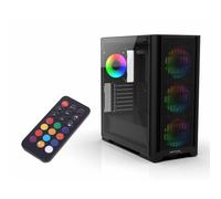Caja PC Inca EMG-15XB Ventana Cristal RGB ATX/Micro ATX/Templado Gaming