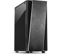 Caja PC Inter-Tech T-11 Televen Torre Negro ATX Micro-ATX ITX