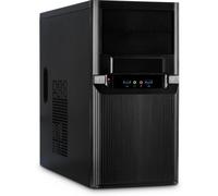Caja PC Inter-Tech TM-515 Micro Torre Negro micro ATX Metal