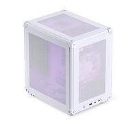Caja PC Jonsbo C6 Mini Tower Blanco Acero ITX Micro ATX Gaming Compacta