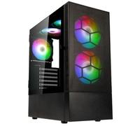 Caja PC Kolink Observatory MX Midi Tower Negra ATX Vidrio Templado Iluminación RGB