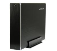 Caja PC LC-Power LC-35U3-Becrux 3.5" Aluminio Negro USB 3.2 Gen 1