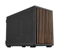 Lian Li Dan Cases B4 Wood Caja para PC Micro-ATX, Nogal/Negra | Nogal negro, chasis SFF 21,3 L, GPU 4 ranuras 358 mm, fuente ATX/SFX, AIO 360 mm con SFX, 2x 120 mm