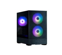 Caja PC Mini Torre sin fuente - ZALMAN P30 AIR (Negro) - Micro ATX/Mini-ITX - 3x140mm A-RGB - Malla - USB-C/3.0/HD Audio