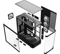 Caja PC Modecom Volcano AQ200 ARGB Midi Tower Negra