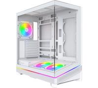 Caja PC Montech SKY 3 White Midi Tower ATX ARGB con ventana lateral
