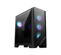 Caja PC - MSI - MAG Forge 321R - Medio Torre - Ventiladores ARGB - Compatible con GPU RTX 40