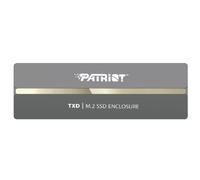 Caja PC Patriot TXD PCIe M.2 2280 Aluminio Plata USB Type-C 10 Gbit/s Hot-swap