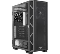 PREYON Nest Meshy, ATX/Micro - ATX/Mini-ITX, Carcasa Bien ventilada, Panel Frontal de Malla, 2 Ventiladores, Panel de Vidrio Templado, Kit de Filtro Antipolvo