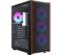Caja PC PREYON Nest Timber Mid Tower ATX Vidrio ARGB