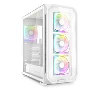 Caja PC Sharkoon AK5G RGB Blanco ATX Cristal Templado 4 Ventiladores PWM RGB USB-C