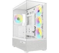 Caja PC Sharkoon AK7 ARGB Blanca Torre Midi ATX