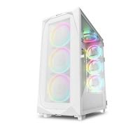 Caja PC Sharkoon REV300 Torre ATX Vidrio Templado Blanco