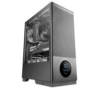 Caja PC Tacens Sagitta20 Semitorre LED 3x120mm USB-C Cristal Templado Negra