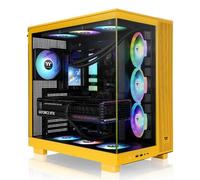 Caja PC Thermaltake View 380 XL TG ARGB Amarilla Torre Midi ATX