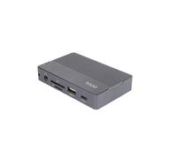 Caja PC TooQ TQE-2242G M.2 Aluminio Gris con HUB USB-C 10 en 1