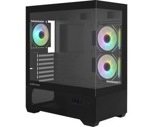 Caja PC Zalman Chronix V2 Mid Tower ATX Negro 2 Paneles Cristal Templado 3 Ventiladores A-RGB
