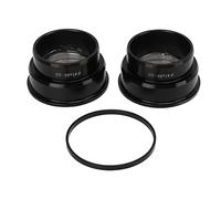 Caja Pedalier Bicicleta, Aleación Aluminio 41mm, Cojinetes Sellados - Pedaleo Suave, Larga Durabilidad, Fácil Instalación para y Ruta