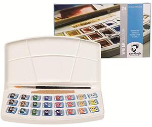 CAJA Plast.ACUARELA V.GOGH 20HP8624 24-Pastillas