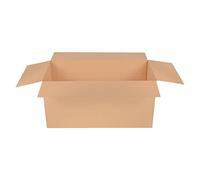 Caja plegable 2 paredes BC flauta, 1200x600x600mm, marrón, caja DHL