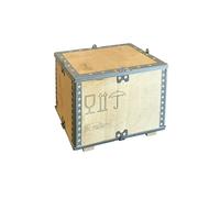 Caja plegable de madera, con listones, acceso inferior por 2 y 4 lados, L x A x H 380 x 280 x 280 mm, a partir de 1 unid.