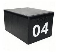 Caja Pliométrica en Espuma Superficie Antideslizante 15-140cm Altura Cajas del Salto Para el Ejercicio Casero del Gym y Entrenamiento al Aire Libre Masa Muscu(Size:90*55*50cm/35*21*19.6in,Color:negro)