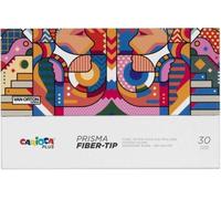 Caja premium 30 rotuladores carioca plus prisma colores surtidos