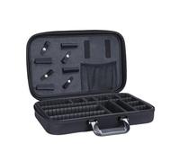 Caja profesional para peinar el cabello, práctica caja de almacenamiento para secador de pelo, rizador y alisador, accesorios organizados para mujeres