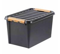 Caja PROFI 50L Negra SmartStore Cajas Almacenamiento Muebles Hogar