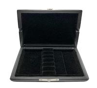 Caja protectora de piel para oboe, 6 unidades, para oboe, color negro