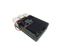 Caja Protectora de Refrigeración de Aleación de Aluminio con Ventilador PWM para Raspberry Pi 5