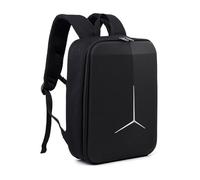 Caja protectora para mochila, parte trasera transpirable y bolsa de almacenamiento resistente a la intemperie, múltiples compartimentos, bolsa impermeable