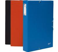 Caja Proyectos Pvc Lomo 7Cm Folio Azul Ecoproject Grafoplás