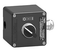 CAJA PULS. ATEX METAL. SEL. 2 P. FIJAS