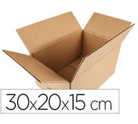 Caja Q-Connect para Embalaje Americano Medidas 300X200X150 mm Grosor Cartón 5 mm