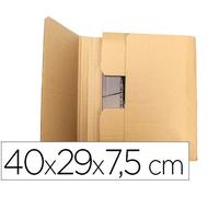 Caja Q-Connect para Pack Libro Medidas 400X290X75 mm Grosor Cartulina 3 mm