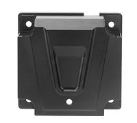 Caja receptora ESC Aleación de aluminio Pieza de actualización duradera Fácil instalación Montaje directo para RGT 1/10 EX86100 RC Modelo de coche Plata Negro FR86002 (Black FR86002BL)