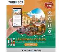Caja Regalo 2 personas, Paseo Cultural Valencia Leyendas + Entrada a la Catedral del Santo Grial Paseo Cultural Gamificado con Pasaporte y Pulsera de Líder